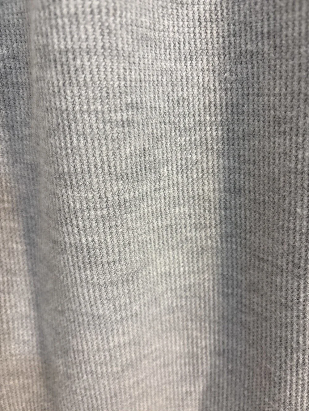 Banana Republic Men's Gray Waffle Knit Thermal Raglan Crewneck Shirt XL EUC